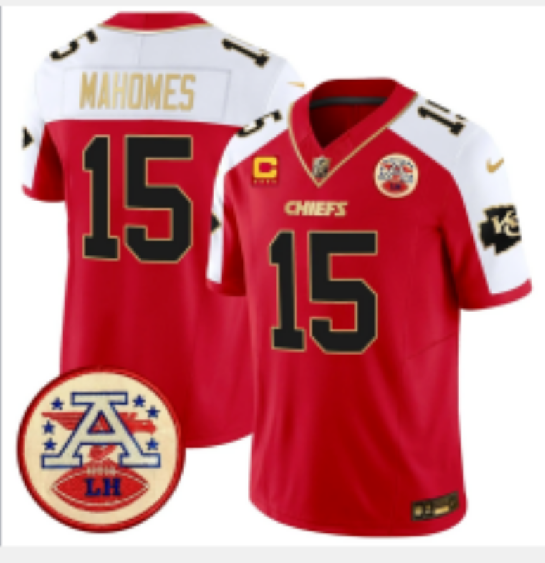 Men 2026 NFL Kansas City Chiefs #15 Mahomes red Nike jerseys 081601